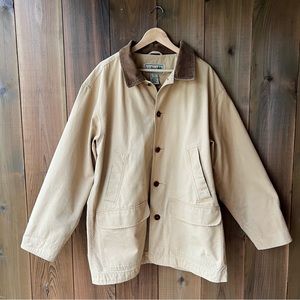 L.L. Bean Barn Coat Brown/Tan Chore Field Jacket
